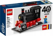 LEGO Creator 40370 40 LECIE PROJEKTU POCIĄGI LEGO