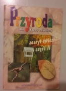 Przyroda zeszyt ćwiczeń II dla klasy czwartej Nowa Era