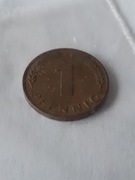 1 pfennig Niemcy 1950 r
