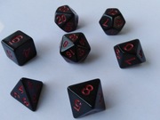 Zestaw 7 kości RPG Wampirzy Książę
