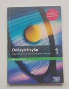 Odkryć fizykę 1 podręcznik dla liceum ogólnokształcącego i technikum 