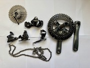 Napęd Shimano Tiagra 2x10 + hamulce tarczowe TRP Spyre C