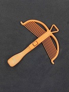 Mini Kusza Pistoletowa na Patyczki Higieniczne Gadżet Biurowy 3D