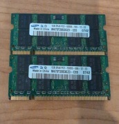 Pamięć RAM Samsung DDR2 1GB 667MHz SO-DIMM