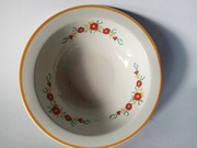 Talerz/miska głęboka porcelana- LUBIANA- MAKI, PRL