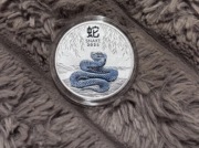 Lunar 3 Rok Węża 2025 Kolor, 1oz Ag