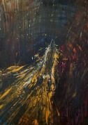 OBRAZ akryl na płótnie 50x70 "Histeria koronowana"