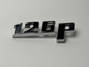 Emblemat Fiat 126p oryginał metalowy chrom