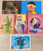 zestaw kartki pocztówki the Muppet show Ulica Sezamkowa
