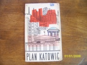 Plan miasta Katowic z 1969 r.