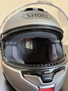 SHOEI NEOTEC 3 srebrny mat, rozmiar XL nowy, wszystkie akcesoria