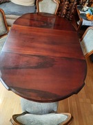 Stół rozkładany z 4 krzesłami ludwik 