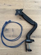 Art Uchwyt biurkowy na monitor 10" - 32" L-17GD vesa 75x75 100x100 SPRAWNY