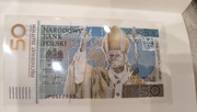 50 ZŁ 2006 - JAN PAWEŁ II BANKNOT UNC + folder emisyjny