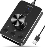 Vaydeer Regulacja głośności USB Adjuster audio do komputera i głośników 