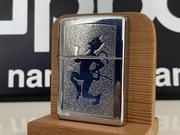 Zapalniczka Zippo 1999 Devil, Diabeł, Szatan, Lucyfer, High Polish Chrome