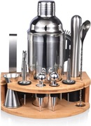 Zestaw do koktajli Shaker ze stojakiem, 750 ml, 12 elementów