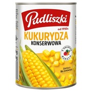 Kukurydza Pudliszki 400 g - 6 sztuk (pakiet foliowany, okazja po lokalu)