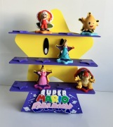 Ekspozytor stojak półka na figurki Mario Galaxy z McDonald's (granatowy)