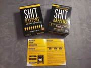 Gra planszowa Shit Happens 2w1 – Original + 100 twarzy gówna | zestaw
