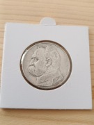 Moneta 5 zł z 1934 II RP Józef Piłsudski srebro 0/750
