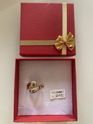 Złoty pierścionek 585 r 16