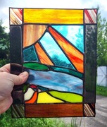 Witrażowy pejzaż 