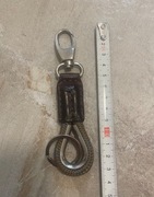 Piękny skórzany breloczek na klucze