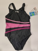 Kostium Kąpielowy pływacki AQUA SPEED STELLA Damski Jednoczęściowy r.34