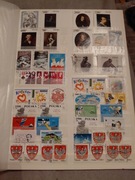 Klaser ze znaczkami 1990-1999