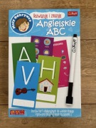 Angielskie abc Trefl rozwiązuję i zmazuję mały odkrywca
