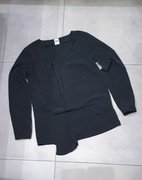 Czarna elegancka koszulka Vero Moda S 36 oversize