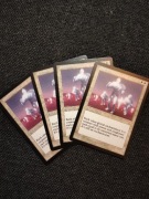 Magic the Gathering Opalescence proxy, playset