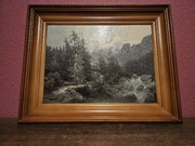 Obraz "Burza w Górach"