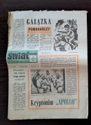 ŚWIAT MŁODYCH 1/1969 - Kryptonim Apollo... Harcerskie muzeum osobliwości.