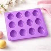 Form silikonowa w kształcie jajek ( wielkanocnych, idealne do czekolady )