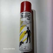 Spray czerwony Farba drogowa do malowania pasów jezdni Ampere 500ml puszka