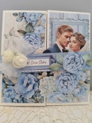 Kartka z okazji ślubu okolicznościowa