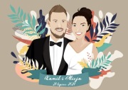 Personalizowany portret ślubny 