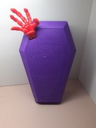 Smashers Horror House Dinozaur Czerwony Zombosaur w Trumnie akcesoria ZURU