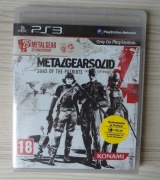 Metal Gear Solid 4 25th Anniversary FOLIA Unikat PS3 