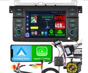 RADIO SAMOCHODOWE do BMW E46 ANDROID GPS WIFI 4 GB CARPLAY NAWIGACJA RDS