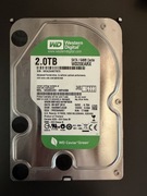 WD Caviar Green 2TB WD20EARX Używany