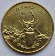 Moneta 2 zł 1997 r. Jelonek rogacz /mennicza/