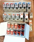 Przekazniki z podstawkami 4xNO I NC