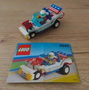 LEGO Legoland Classic City Town 6646 samochód wyścigowy + instrukcja