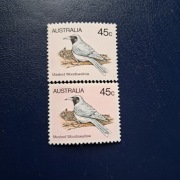 Australia  ptaki Jaskółka maskowa  1980 