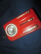 LATARKA SYGNALIZACYJNA ERM TRZY KOLORY +BATERIA ELEKTRON PRL