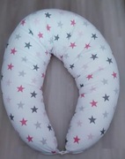 Poduszka do karmienia zapinana 190x40 bawełna baBice