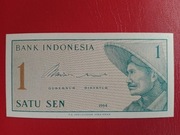 Indonezja 1 Sen 1964r. P-90r UNC REPLACEMENT